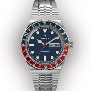 Timex Q Reissue Pepsi NWOT